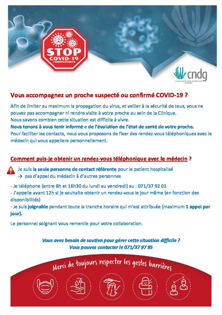 Consignes Covid La Cndg Cndg